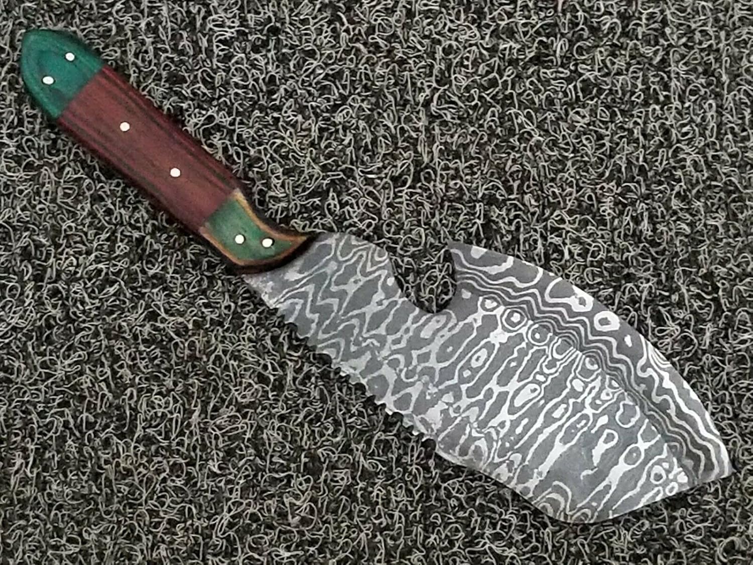 Custom Handmade Hand Forged Damascus Steel Axe Razor Sharp