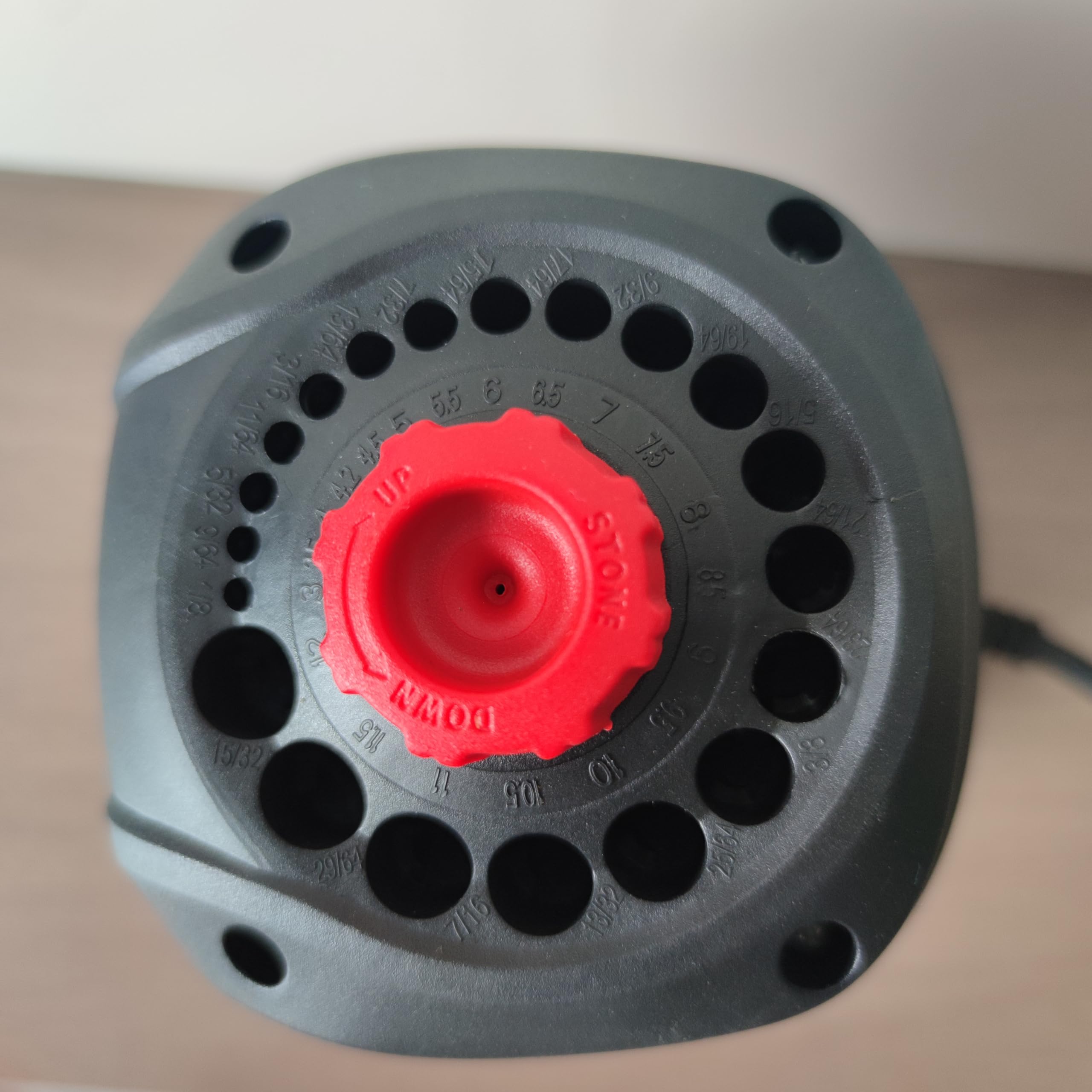 Afilador de brocas eléctrico de 95 W para brocas de 3 mm a 12 mm, afilado de 118° con taladro eléctrico