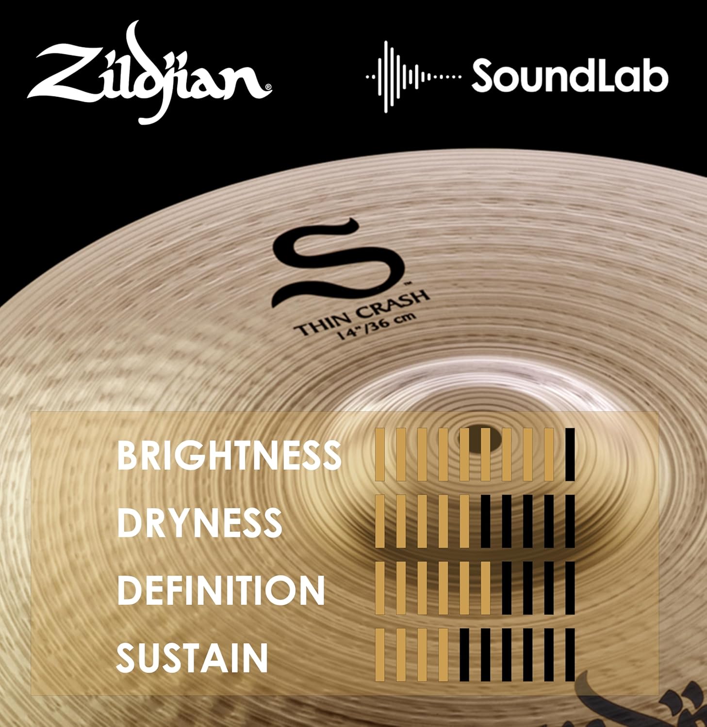 Zildjian 14" S Thin Crash