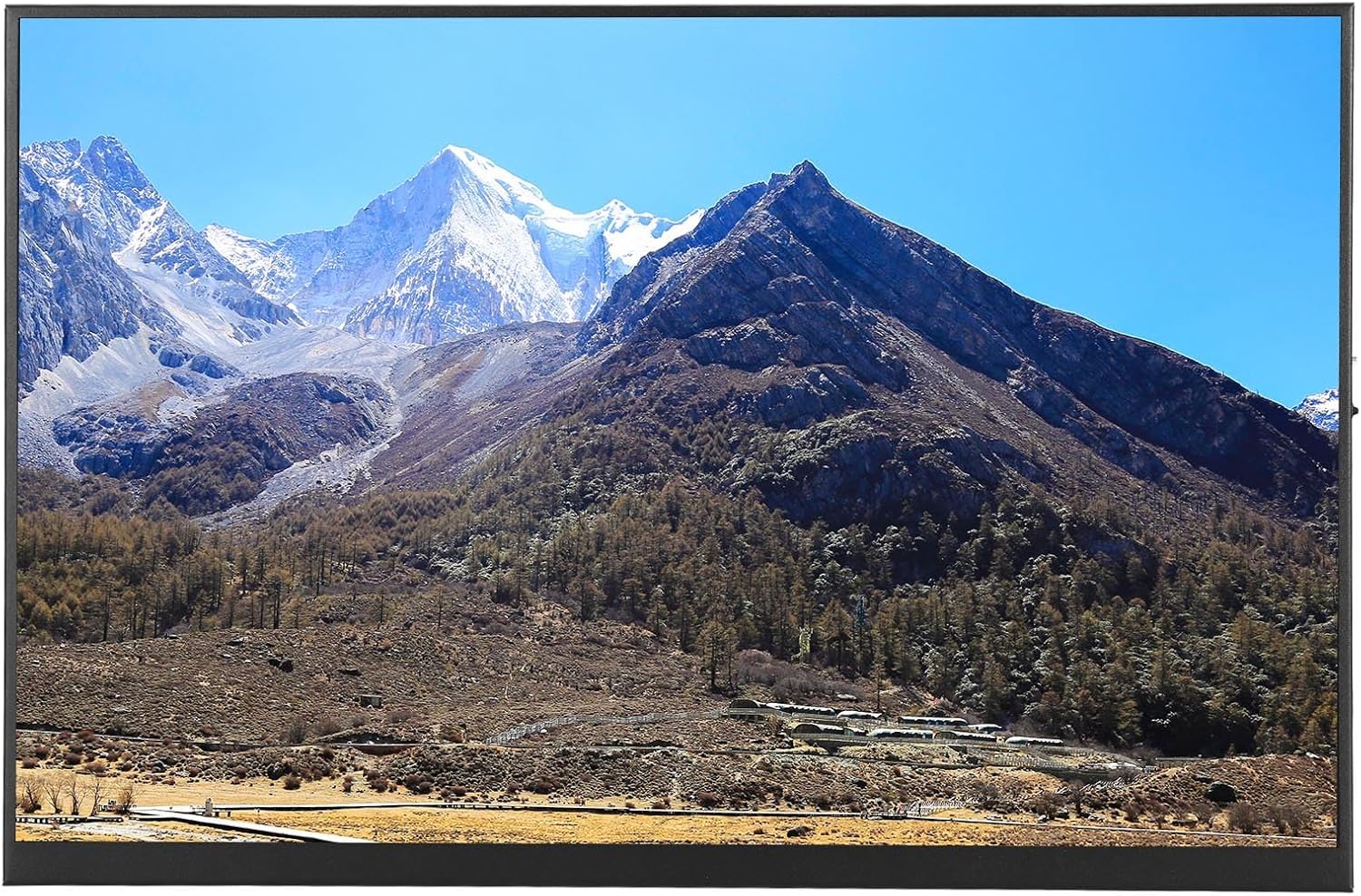 18in 1920x1200 120Hz Portable Gaming Monitor, Full P3 Color Gamut IPS Matte Screen, Wide Compatibility for Laptop, PC, Phone, VESA Mountable