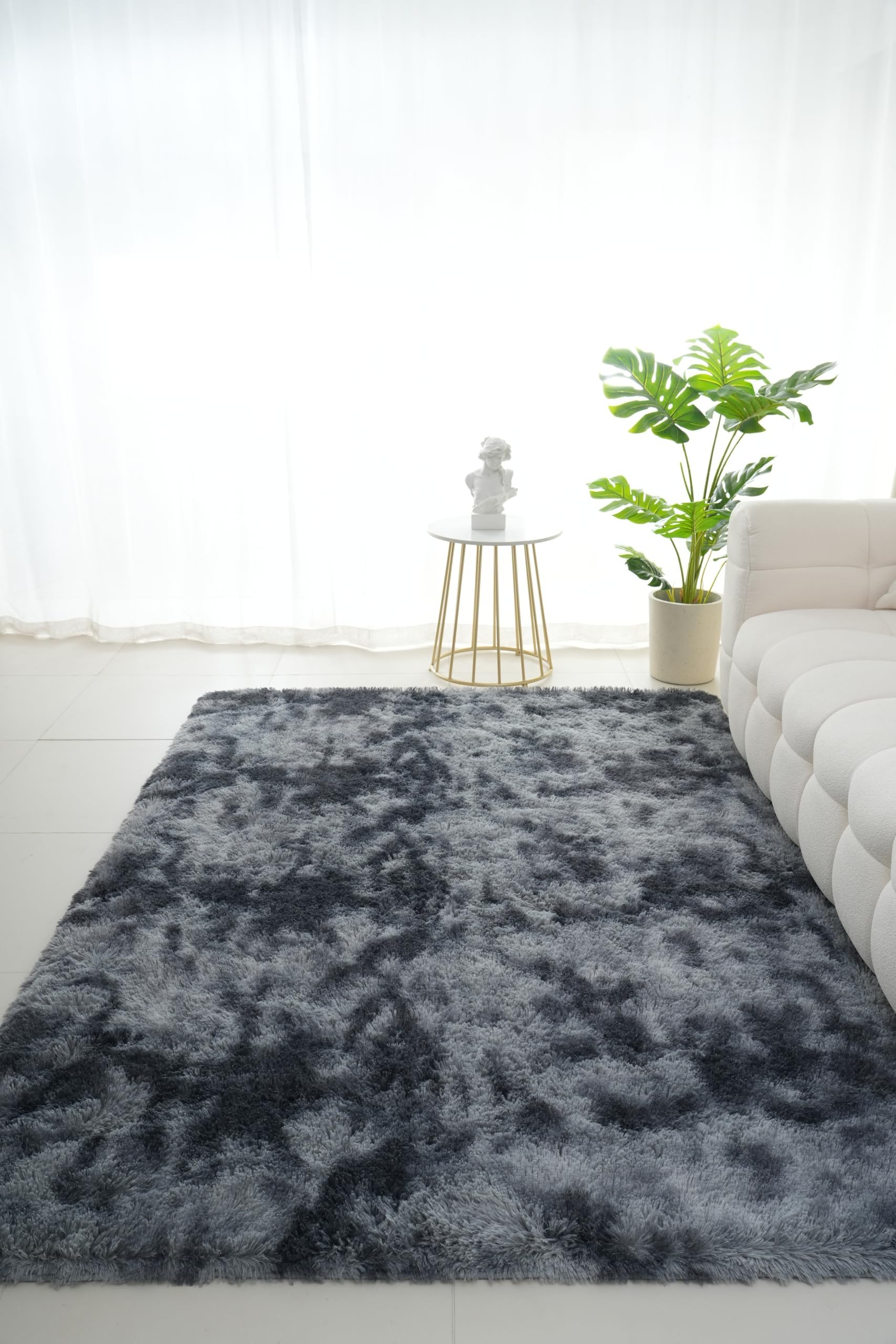Amazon.com: yulidayang Ultra Soft Fluffy Tie-dye Area Rugs for Bedroom ...