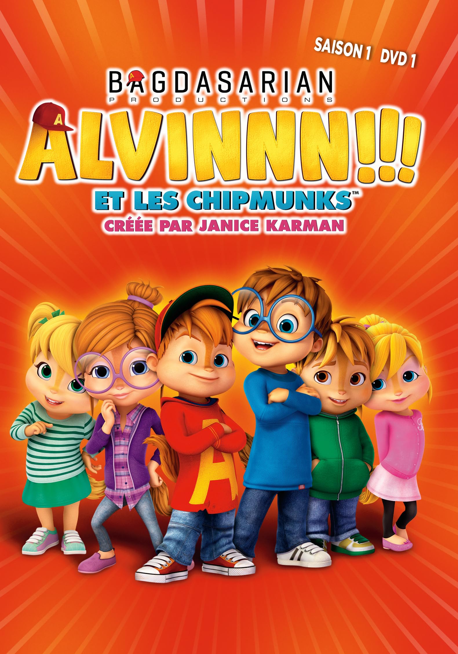 Alvinnn et Les Chipmunks-Saison 1, DVD 1: DVD et Blu-ray : Amazon.fr