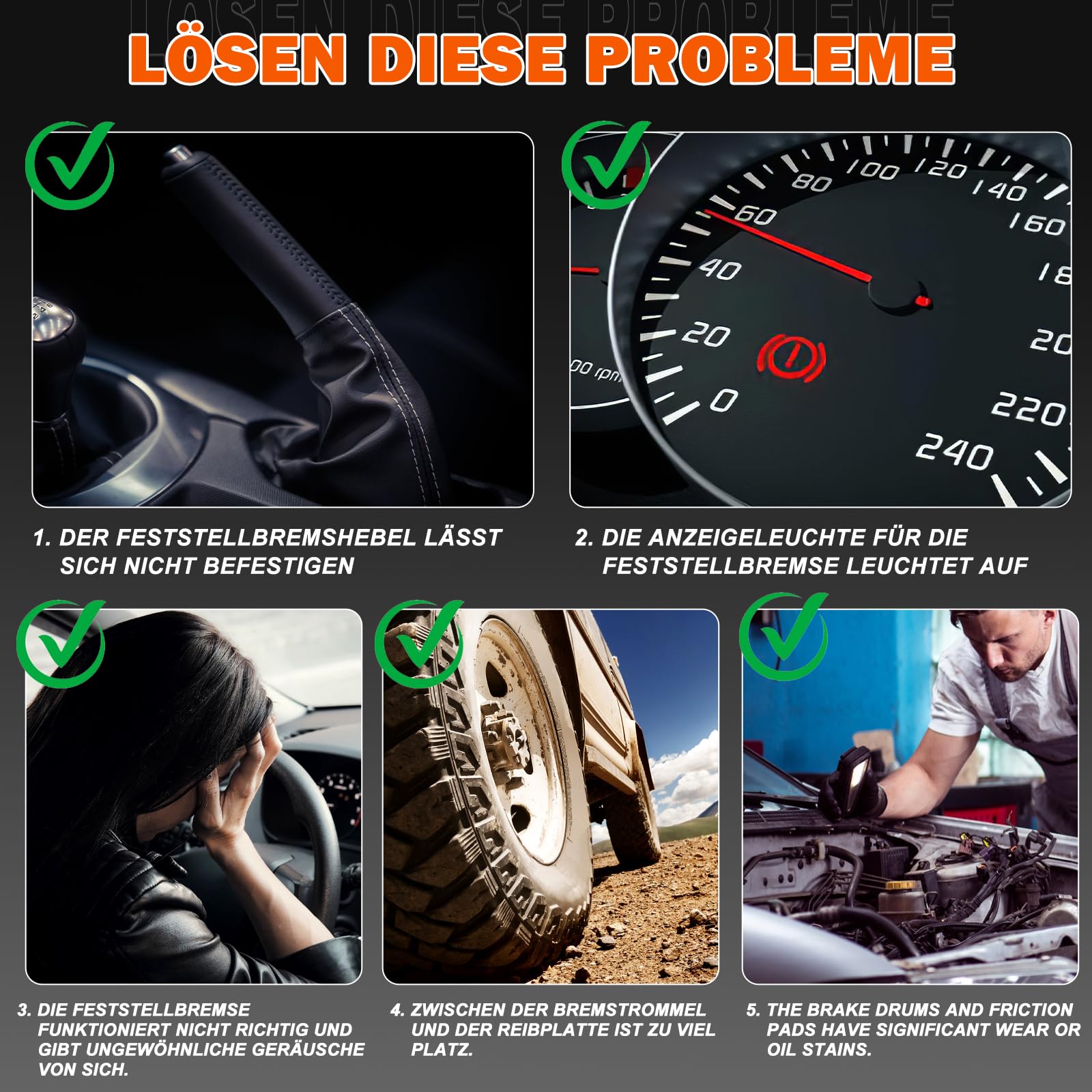 Elektrische Feststellbremse Handbremsaktor Steuereinheit Kompatibel mit BMW X5 X6 E70 E71 E72 34436850289 34436779451