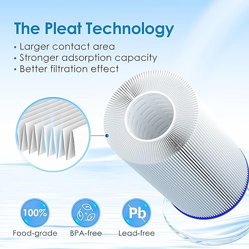 Miniatura 13 de Waterdrop W50PEHD - Filtro de agua para toda la casa, repuesto para plomero americano, W10-PR, Culligan® R50-BBSA, GE ®FXHSC, GXWH40L, GXWH35F, 5