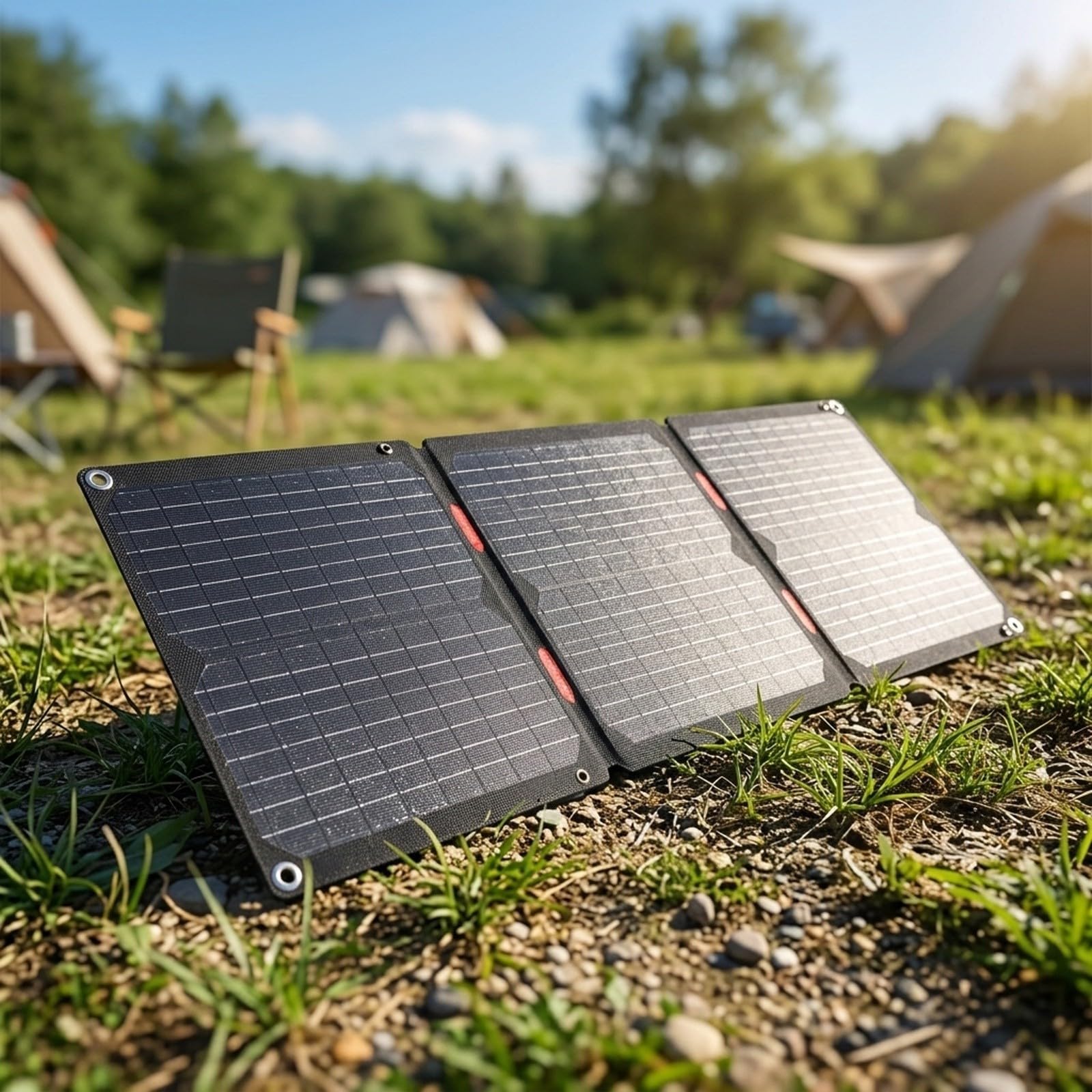 Module solaire pliable de 90 W avec contrôleur de 30 A (A)