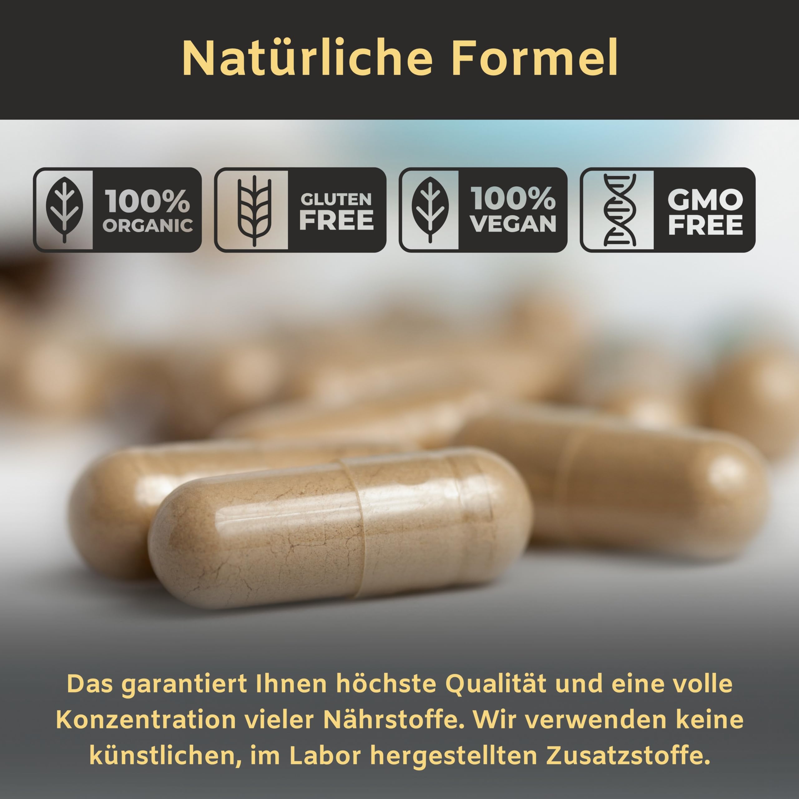 Nattokinase Hochdosiert Bio (20.000 FU/g) mit Bromelain 500mg | Kurkumin 300 mg, Astaxanthin 16mg, Vitamin K2 MK-7 & Piperin, 6 Inhaltsstoffe in 1 Kapseln - Nattokinase Kapseln 60