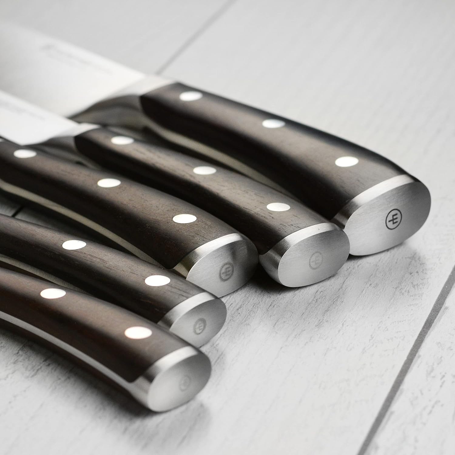 Buy Wusthof IKON Blackwood 7 Piece Slim Knife Block Set Online at