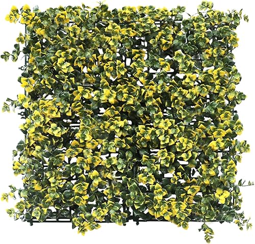 Miniatura 101 de Windscreen4less 6 paneles artificiales de boj de 20 x 20 pulgadas, seto topiario, plantas, hierba, pantalla de privacidad para exteriores, Boj