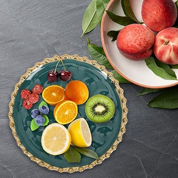 Mipcase Ceramic Appetizer Plate for Fruit and Serving, Nordic Style