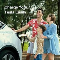 HASA zone 3 Pin Kék CEE Tesla Adapter - Hordozható Töltőkábel Gen 2 Mobile Chargerhez, 32A/240V, Model 3/S/X/Y Kompatibilis, Túlfeszültség V 5