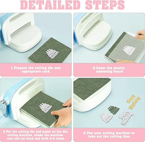 Miniatura 3 de Troqueles de Pascua para hacer tarjetas, sellos de Pascua para hacer tarjetas, troqueles de metal de feliz Pascua, troqueles de corte cruzado de