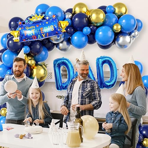 Miniatura 32 de Arco de globos de dinosaurio azul, verde y naranja, 121 unidades, cumpleaños de niños, decoraciones de baby shower Verde Naranja Azul