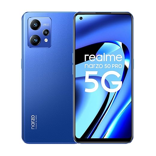 realme Narzo 50 Pro 5G (Hyper Blue 6GB RAM+128GB Storage) Dimensity 920 5G Processor |90Hz Super AMOLED Display