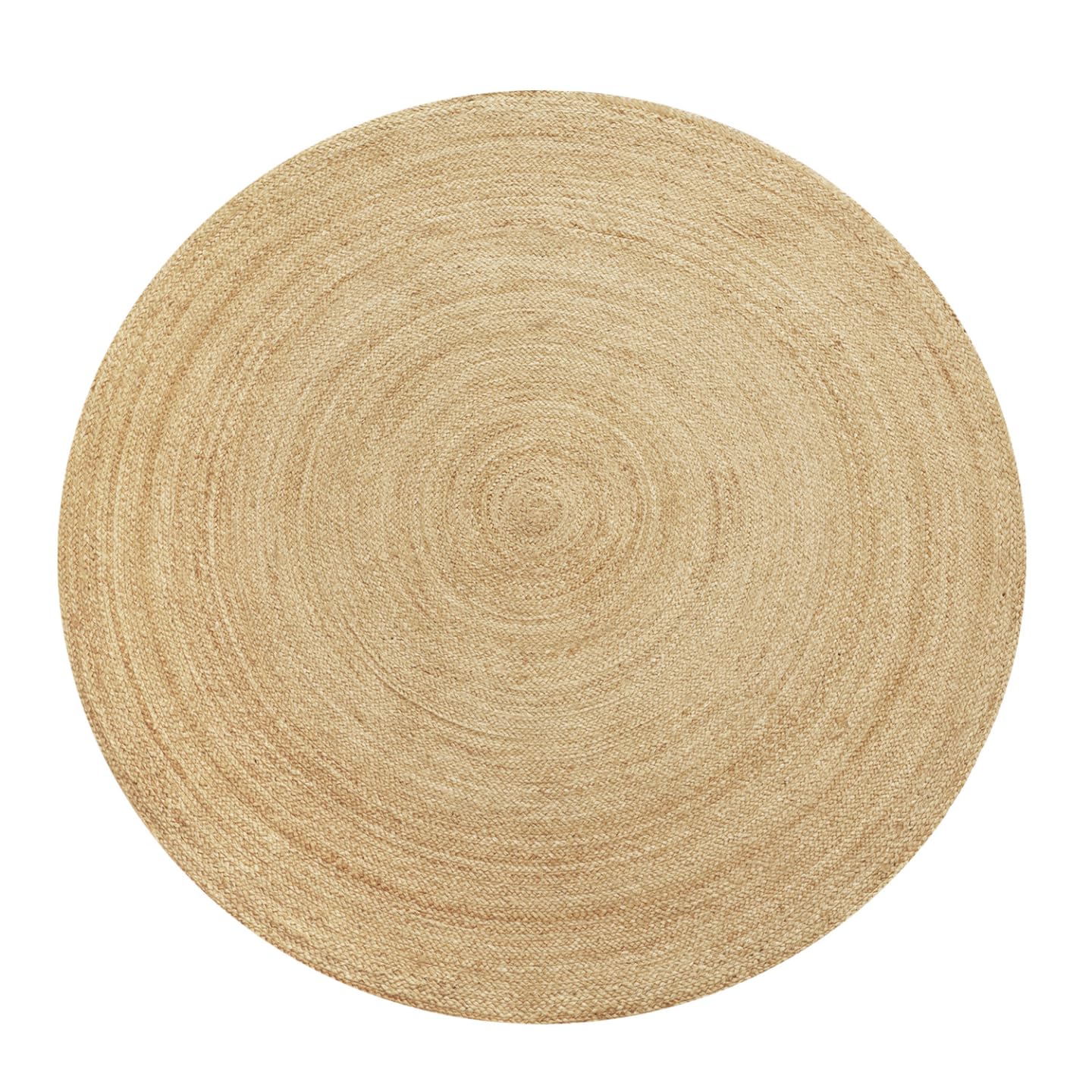 IDMarket - Alfombra de yute para interior redonda Daya diámetro 150 cm
