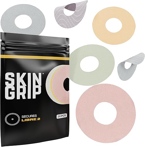 Vista 26 de Skin Grip Freestyle Libre 2 & Lingo Sensors Cover - Compatible con juegos de infusión, cinta adhesiva impermeable, cubiertas con corte