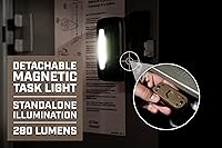 Vista 2 de Spec Ops Tools - Linterna frontal LED recargable con luz extraíble, 280 lúmenes, impermeable, diadema ajustable, 2 modos de luz, 3% donado a