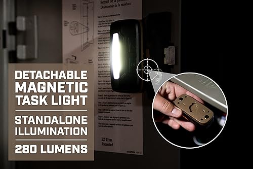 Vista 2 de Spec Ops Tools - Linterna frontal LED recargable con luz extraíble, 280 lúmenes, impermeable, diadema ajustable, 2 modos de luz, 3% donado a