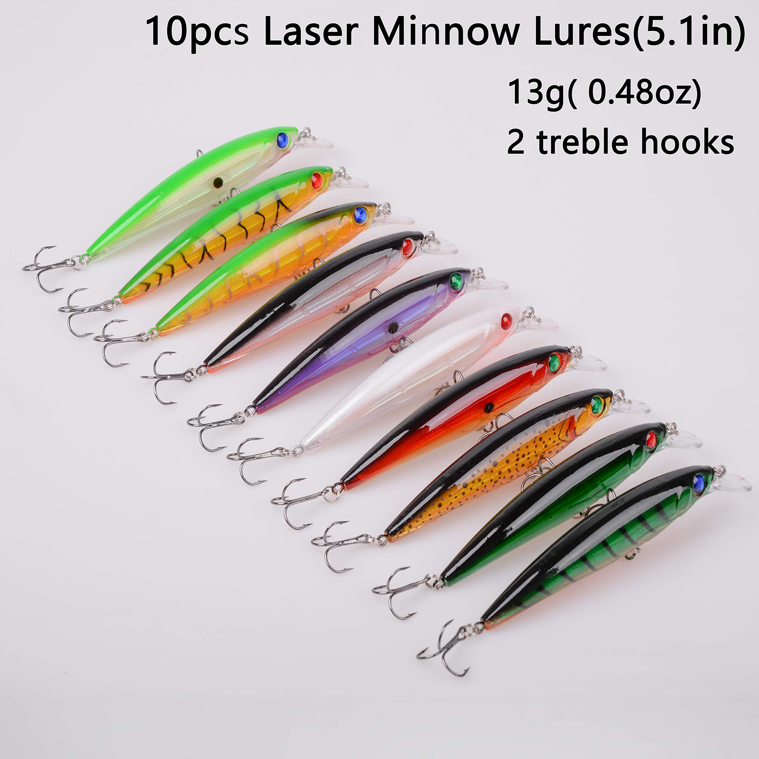 Amazon.co.jp: ミノー クランクベイト ポッパー バス フィッシング