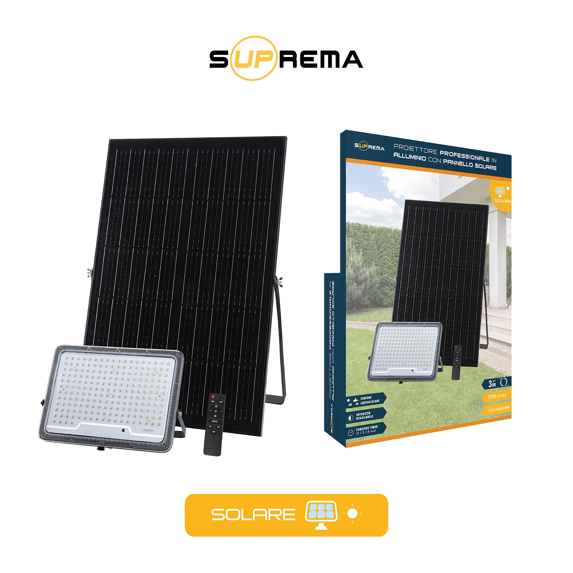 Faro LED Ricaricabile Homelife_88 – Potente Faretto Impermeabile Da Esterno