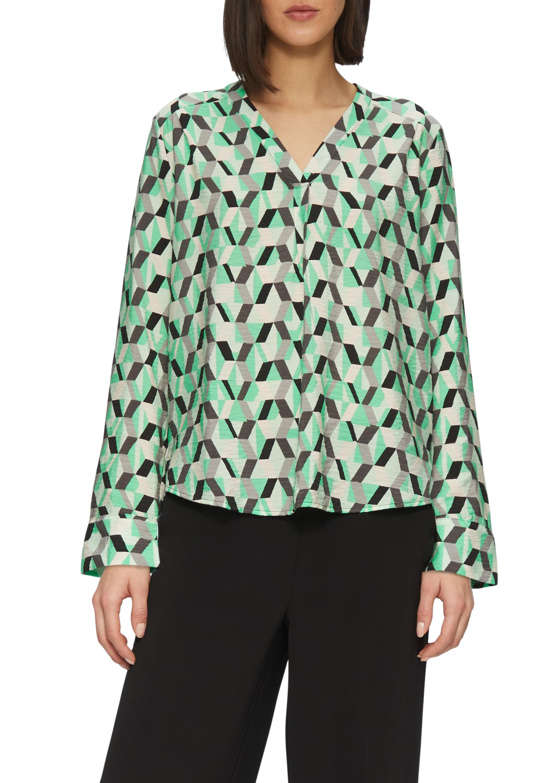 s.Oliver Women's 2156342 Long Sleeve Blouse, 73A0, 16
