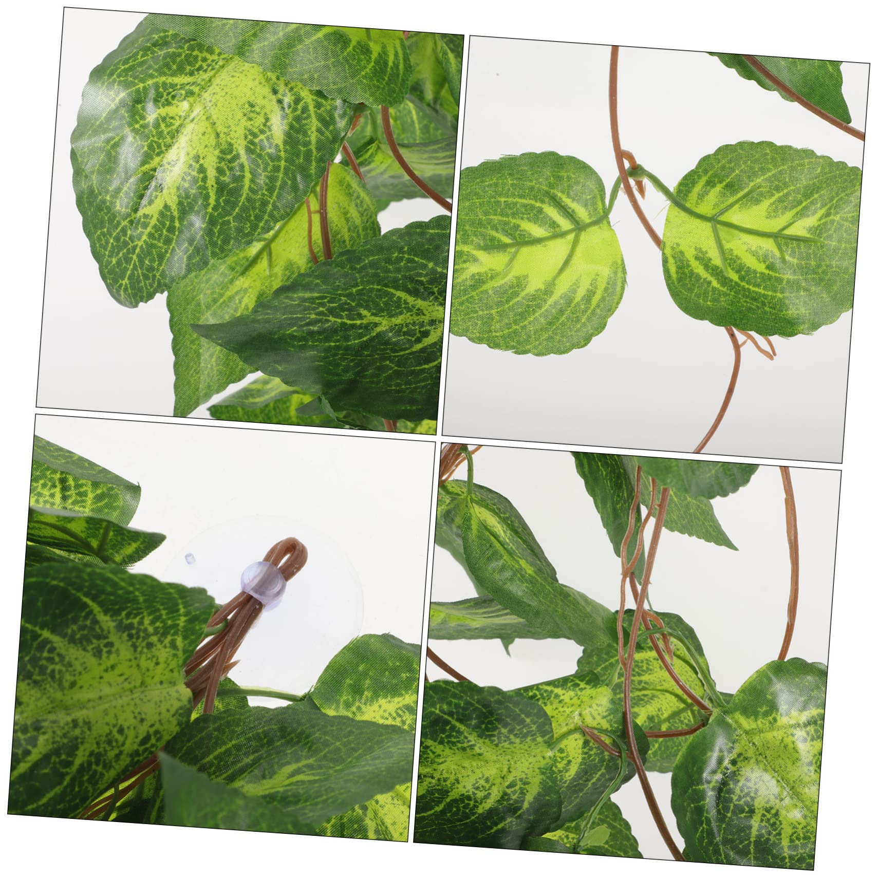 minkissy 3 Plantas De Reptiles Vibrantes Y Decorativas para Terrario Seguras para Animales.