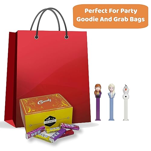 Miniatura 4 de PEZ Disney Frozen - Juego de 2 dispensadores, recambio de caramelos y caja de regalo Anna, Elsa y Olaf - 3 dispensadores y 6 recambios de PEZ Candy