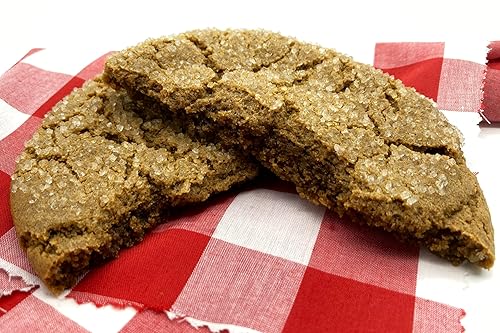 Miniatura 4 de Galletas de melaza de jengibre! 3 galletas caseras grandes de 5 pulgadas