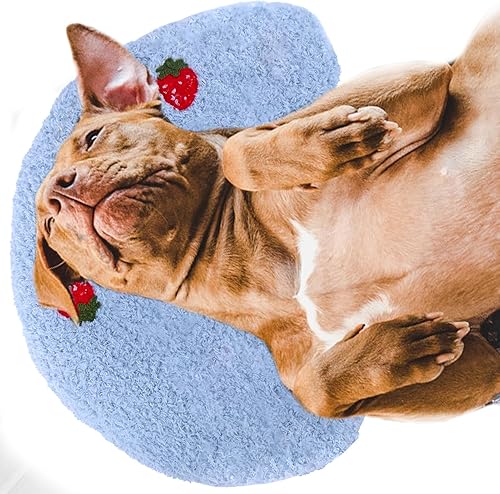 BABORUI Almohada calmante grande para perros, almohada en forma de U para el cuello del perro para aliviar las articulaciones y mejorar el sueño,