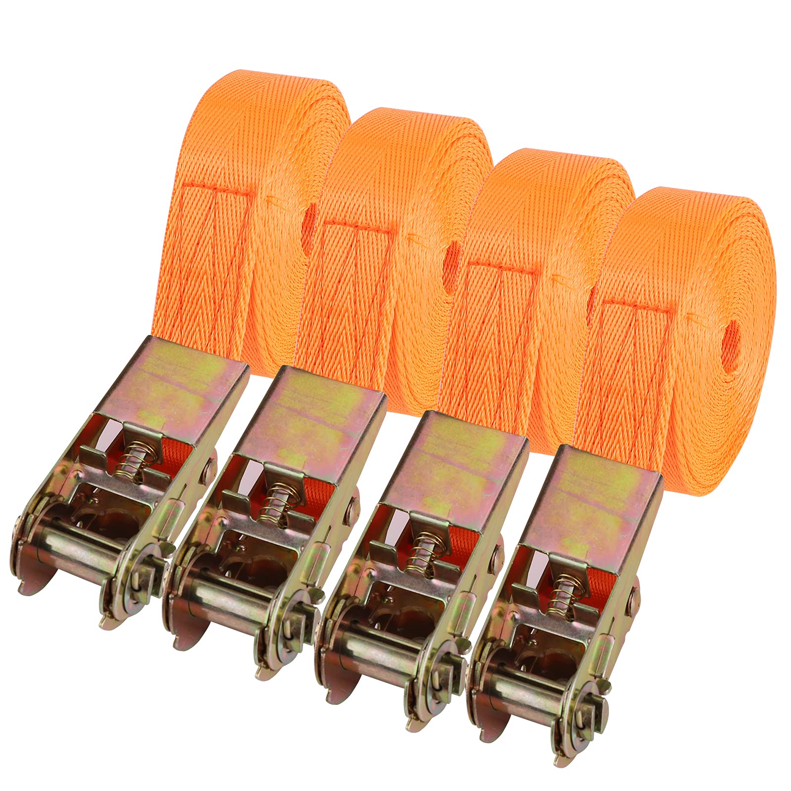 Buy Ratchet Straps,4 Pack 800kg Heavy Duty Tensioning Belts Tie Down