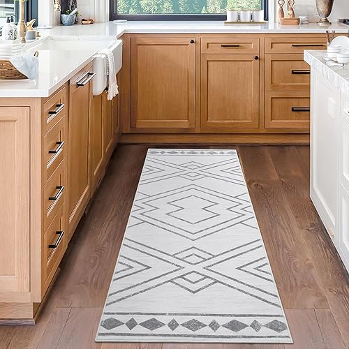 Vista 24 de Zacoo Runner Rug 2x6 Moroccan Throw Rugs with Rubber Backing Washable Rugs Non Slip Carpet Kitchen Rugs Bohemian Rug Soft Rug No Shedding Floor Mats