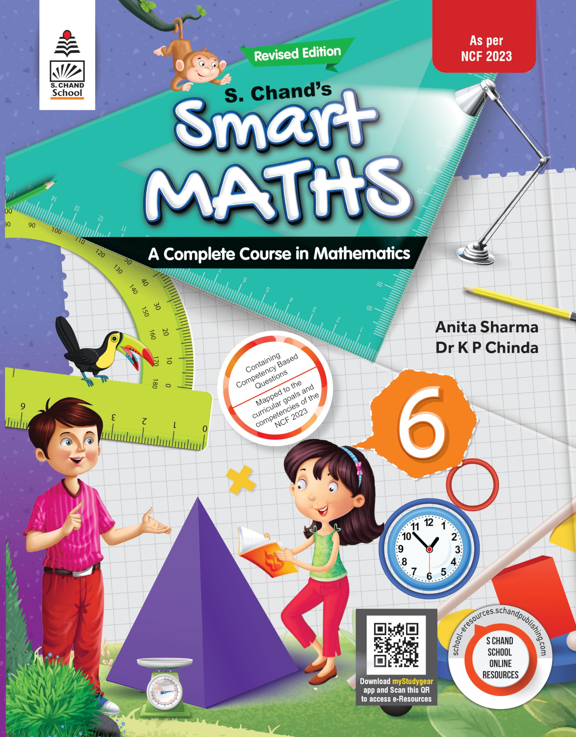 S Chand's Smart Maths Book 6 (2025-26) Paperback – 1 March 2025