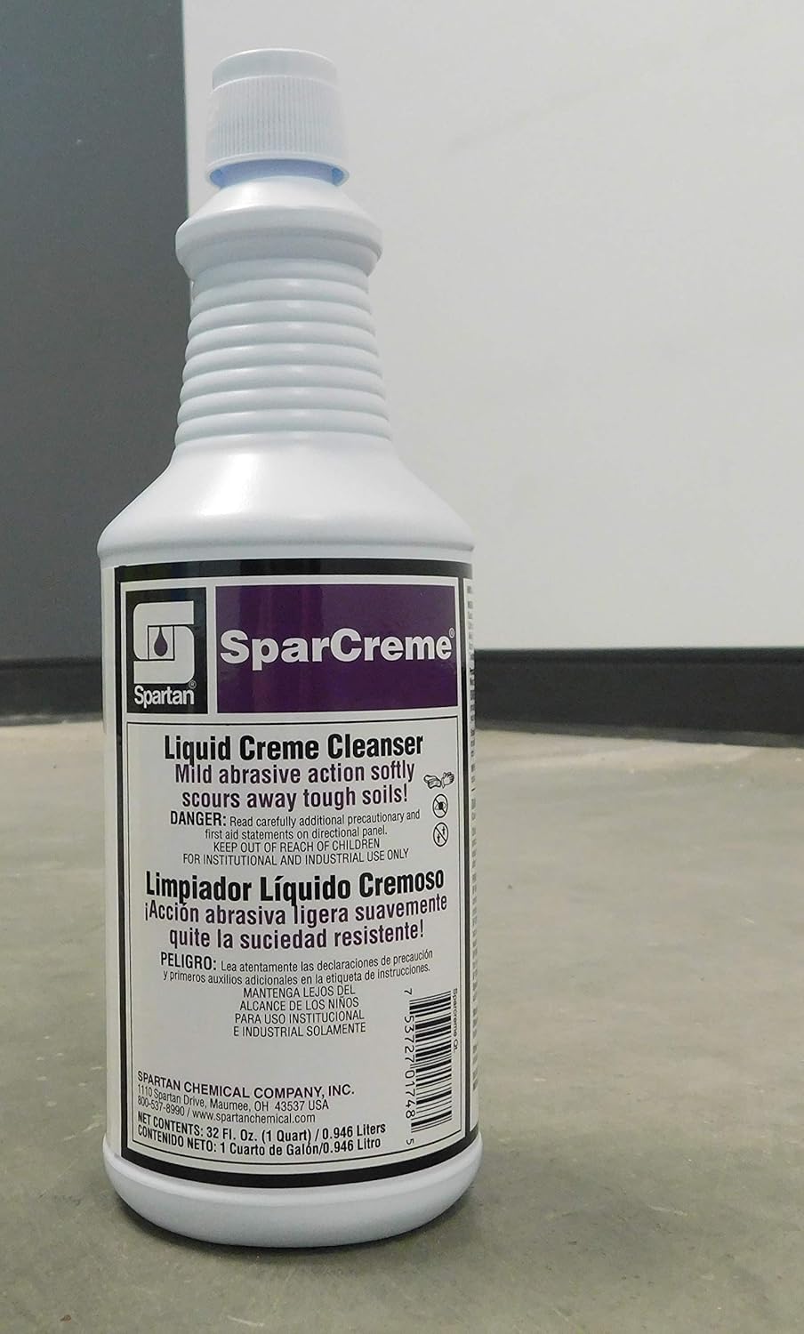 SparCreme Restroom Cleaner # 732003, 12 qts per case -(1 CASE)