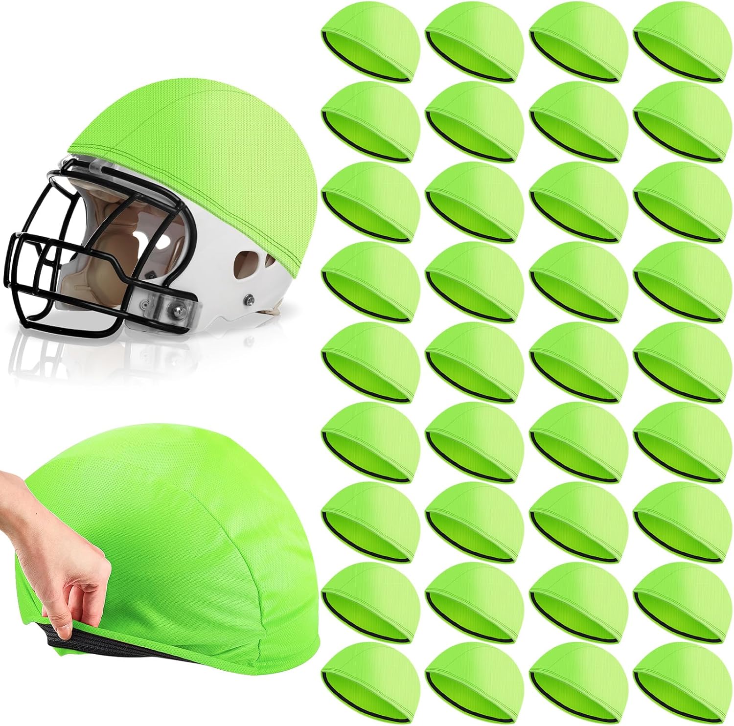 Ramede Football Helmet Covers for Practice Scrimmage Cap Helmet Cover Scrimmage Cap for Youth Adult Football Hockey Training Accessories 10.4 Inch in Diameter