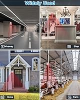 Vista 7 de Sistema de alarma con sensor de movimiento, alarma inalámbrica de seguridad para el hogar, detector de movimiento con 1 sensor y 1 receptor, 38