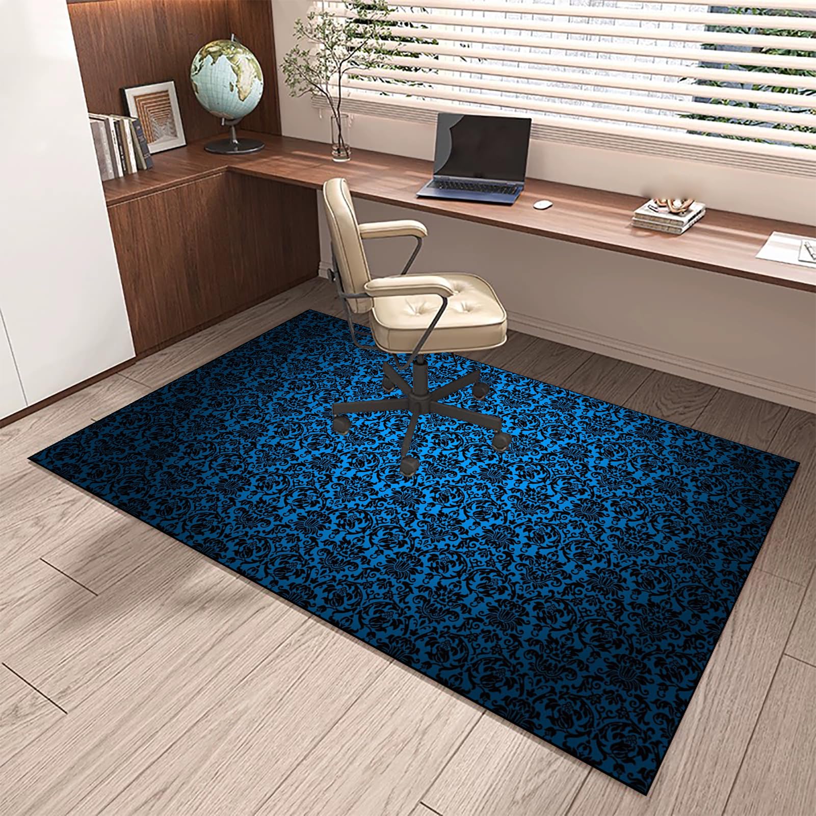 Dywan Krzesło Gaming Ochraniacz Podłogi Na Wózkach Inwalidzkich Biuro Biurko Gamer Mata 70 x 120 cm Mata ochronna Podłogi Biuro Mata podłogowa do twardych podłóg, Laminat