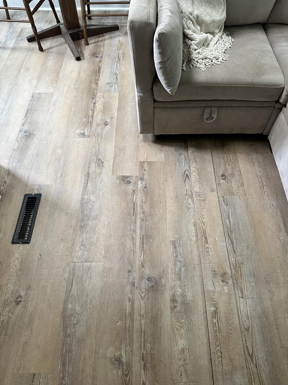 MSI Hampstead Boardwalk Gray flooring