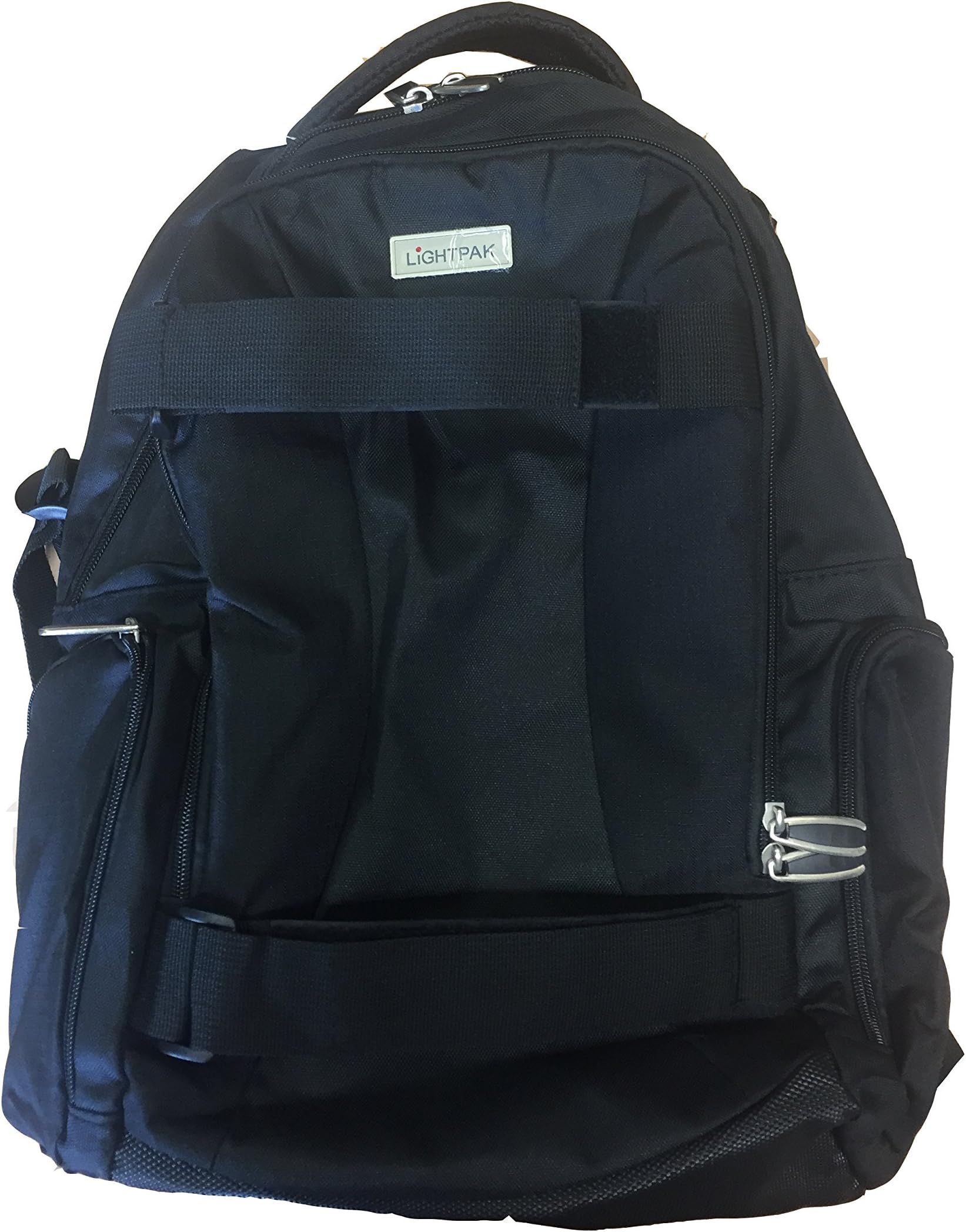Fanatic Hawk Padded Nylon Backpack for 17 inch Laptop - Black
