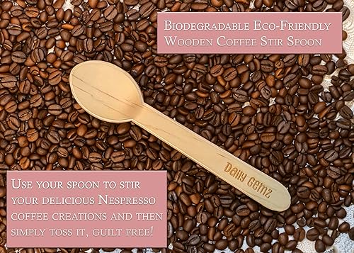 Miniatura 2 de Paquete de cápsulas de café de chocolate con cápsulas Nespresso VertuoLine, 1 paquete de 10 cápsulas Nespresso Vertuo con cuchara de café de madera