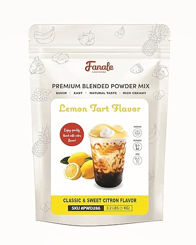 Miniatura 34 de Fanale Té en polvo con leche de azúcar morena Okinawa prémium Polvo saborizante de té de burbujas, perfecto para hornear, batidos y bebidas, 2.2