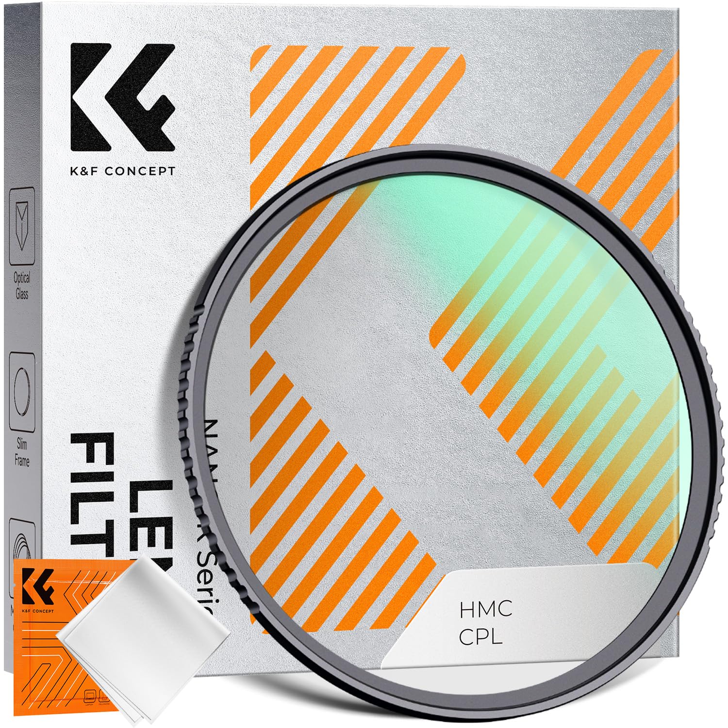 Amazon.co.jp: K&F CONCEPT 52mm Lens Protection Filter, Lens Filter