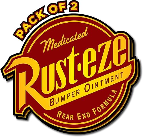 IMPERIAL VIBES Adhesivo RustEze - Adhesivo de vinilo para automóvil, camión y camioneta - Uso extraíble en interiores y exteriores para laptop -