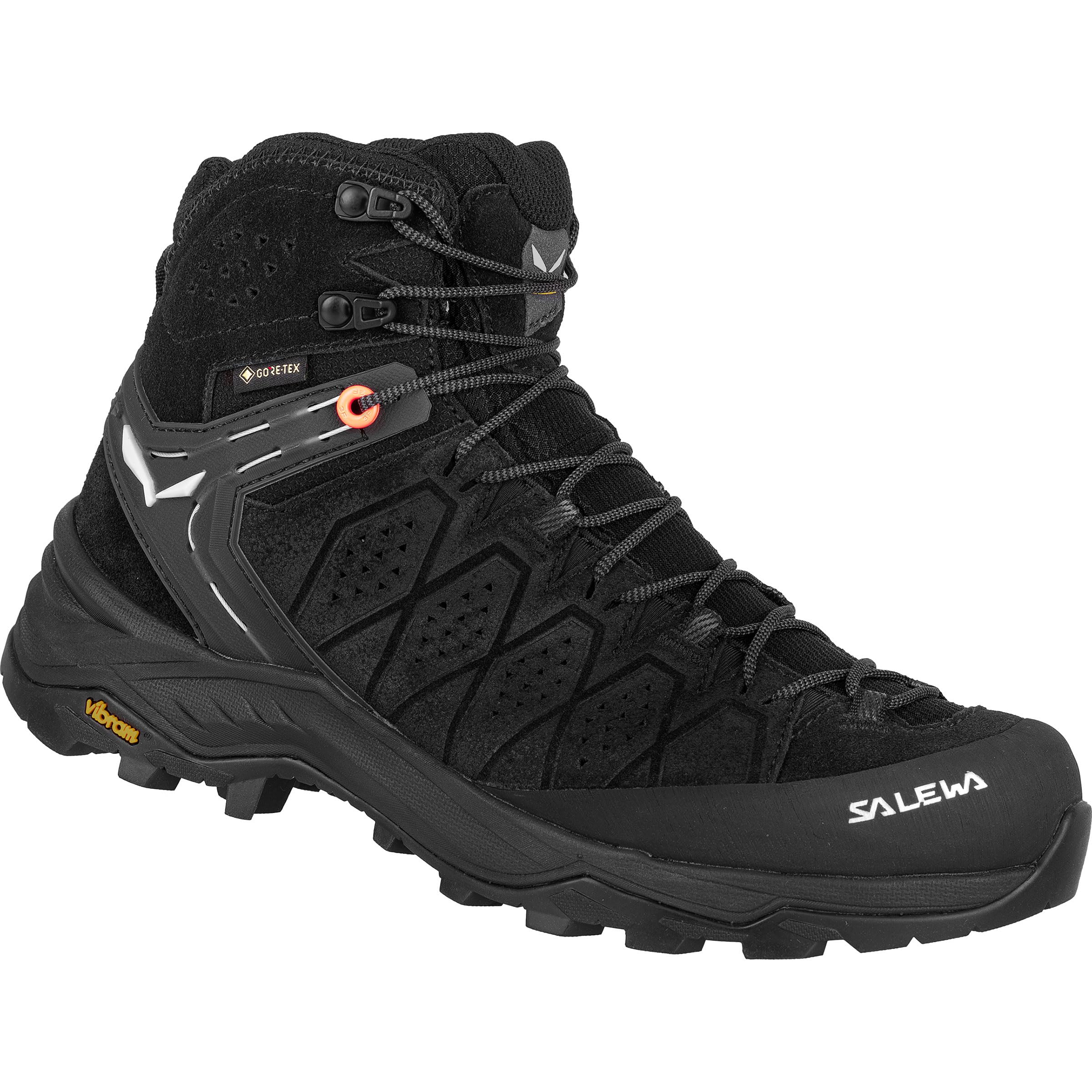 SALEWA WS Alp Trainer 2 MID GTX da donna, taglia UK 5,5, nero/nero, Nero, 38 EU