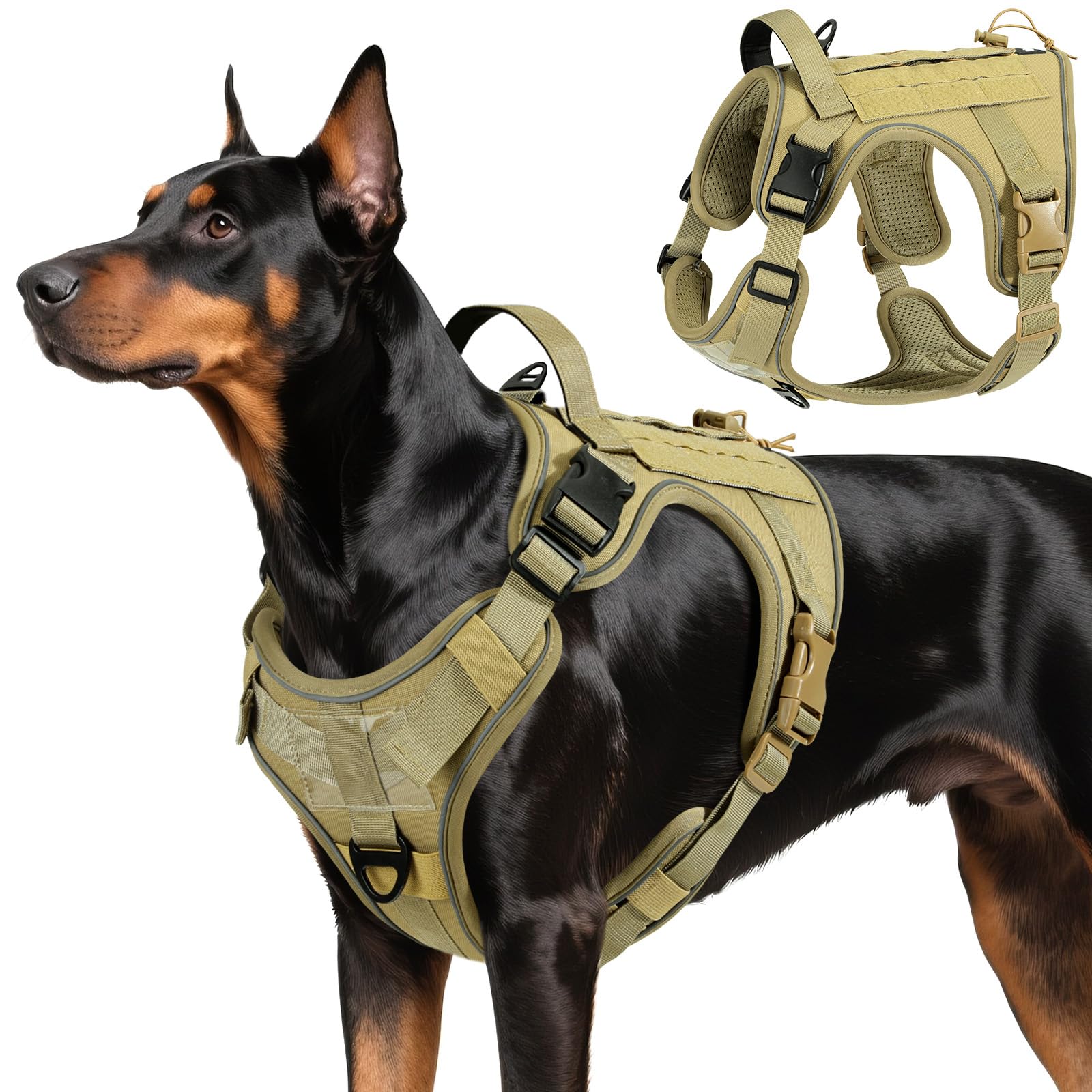 VavoPaw Tactical Dog Harness