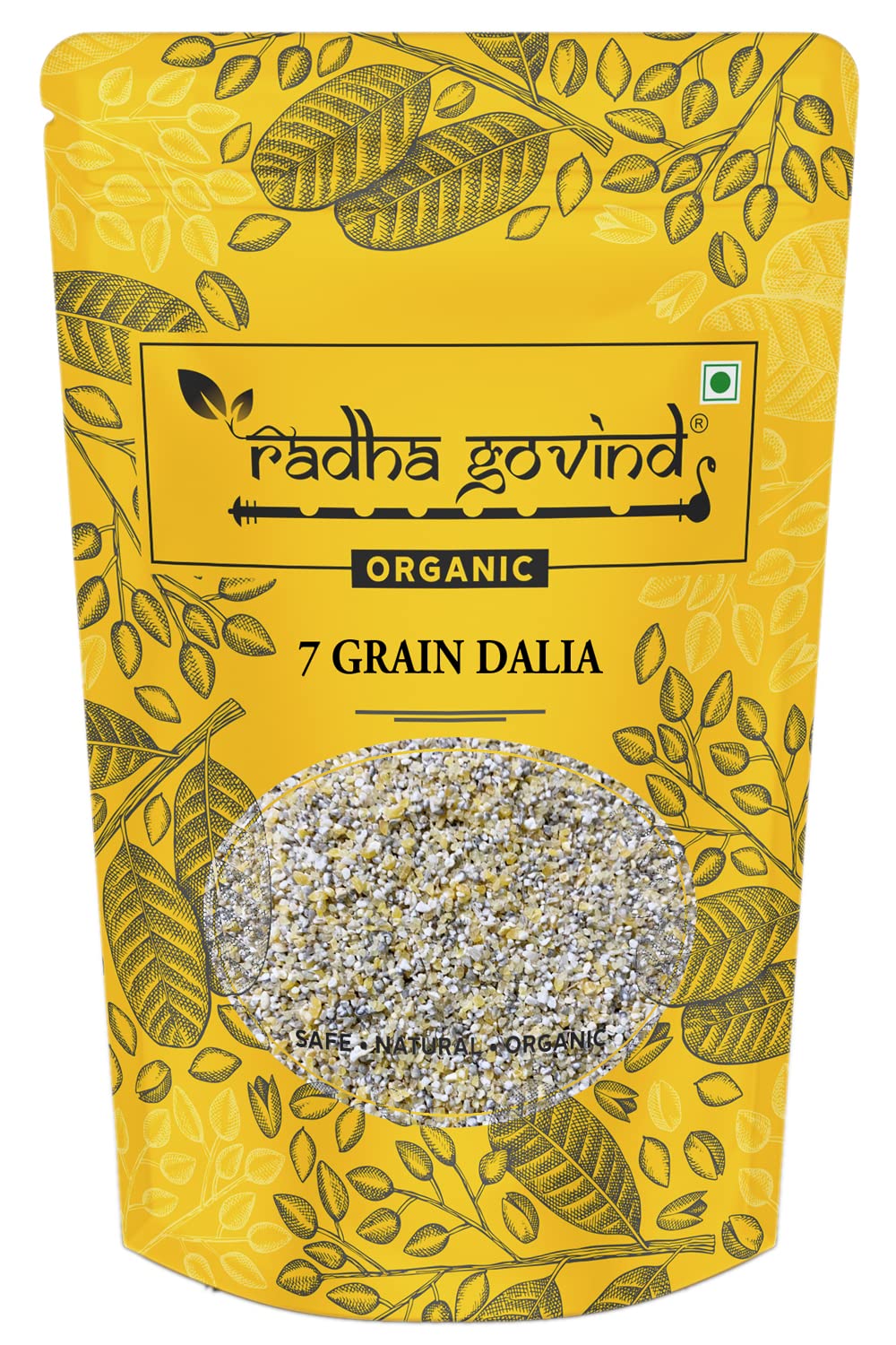 Radha Govind Organic 7 Grain Dalia 500 Gram (B09HY529P1) Amazon Price History, Amazon Price Tracker