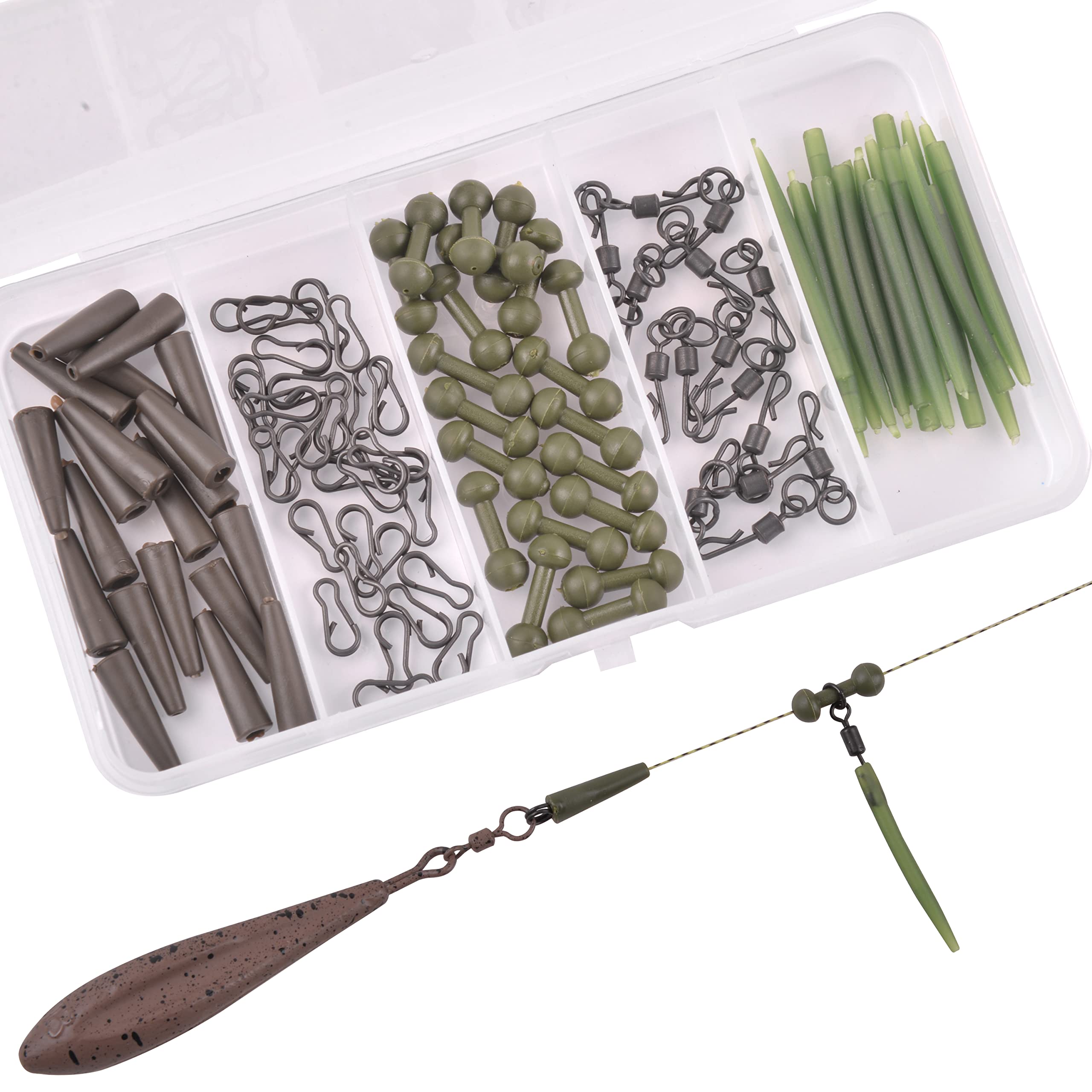 Sea Fishing Accessories Helicopter Rigs For Carp Fishing Anti Tangle Sleeves Fishing Carpanti Sleeves Side Bend Fast Firm Durable Easy To Use Anti 321766749