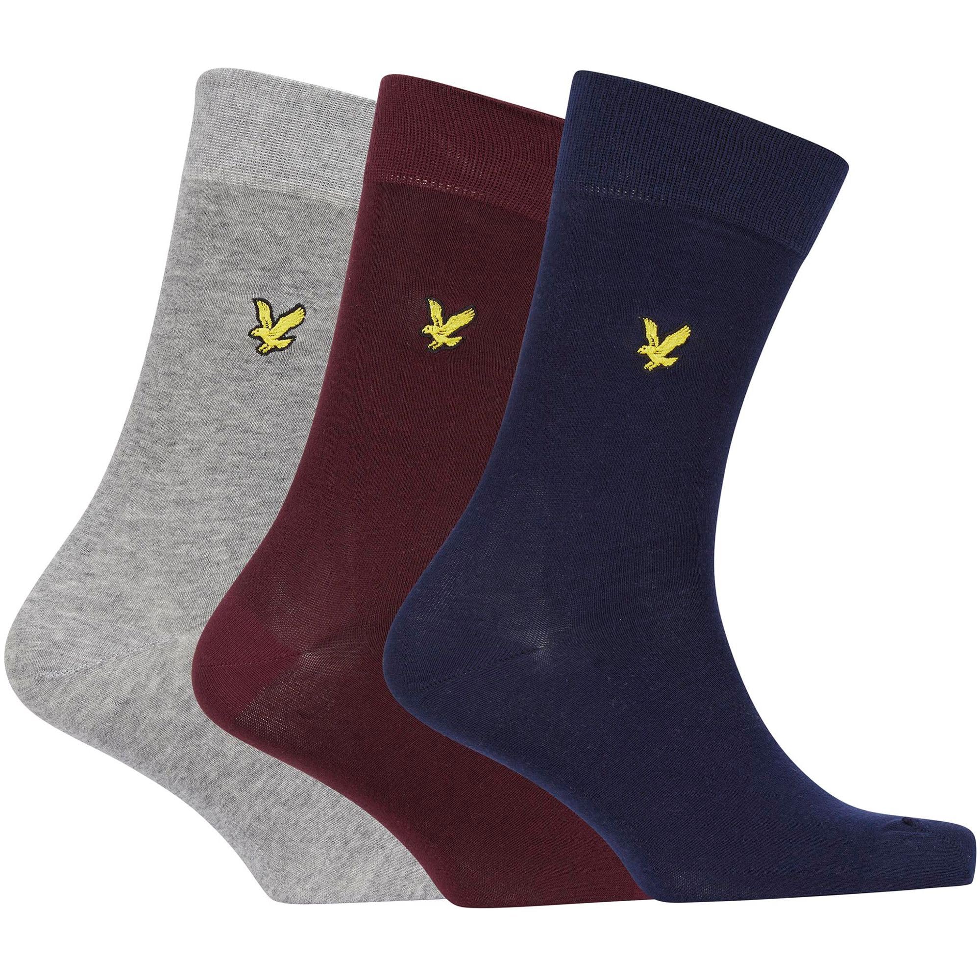 Lyle & Scott Men's Angus Pack Socks Apparel Multi One Size 3