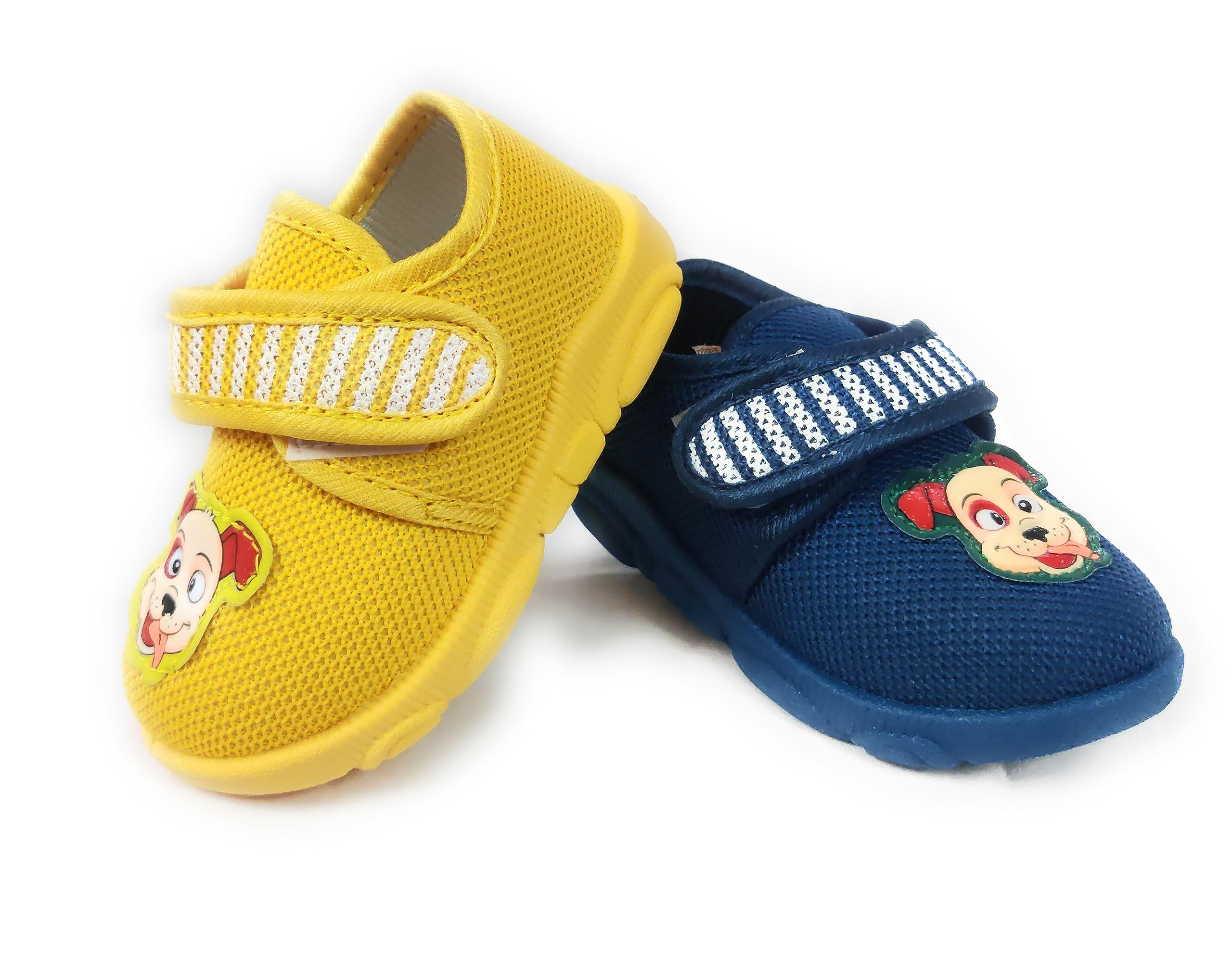 CLZ Kids Chu-Chu Sound Musical First Shoes Star-1 Combo for Baby Boys and Baby Girls for 9 Months- 2.5 Years (Combo-Pack of 2 Pairs)