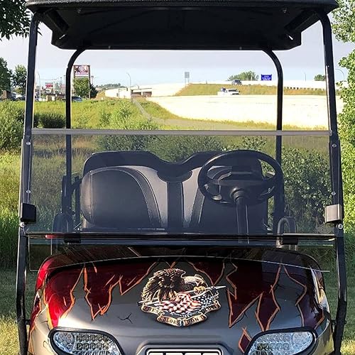 Vista 7 de Parabrisas para carrito de golf EZGO TXT 1995-2013 tintado Teñido
