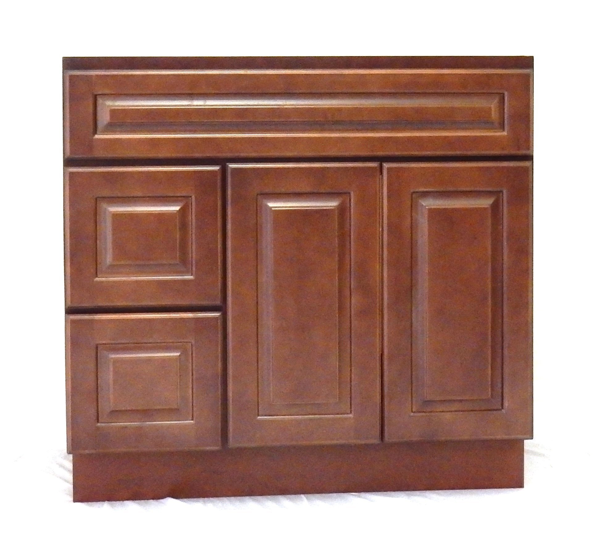 NGY Chestnut Chocolate 36" Vanity Cabinet Maple Wood