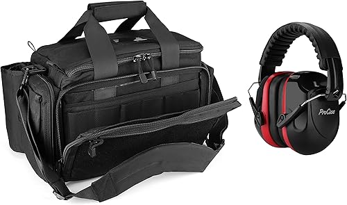 ProCase - Bolsa para pistola táctica con reducción de ruido auriculares NRR de 28 dB para protección auditiva